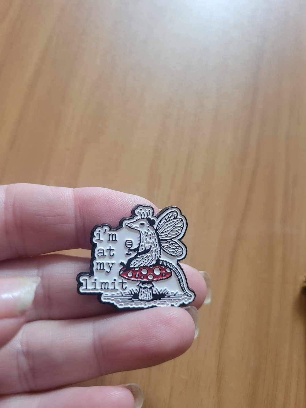👻BUY 1 GET 1 FREE👻 Enamel Fairy Mushroom Brooch - Red & Silver